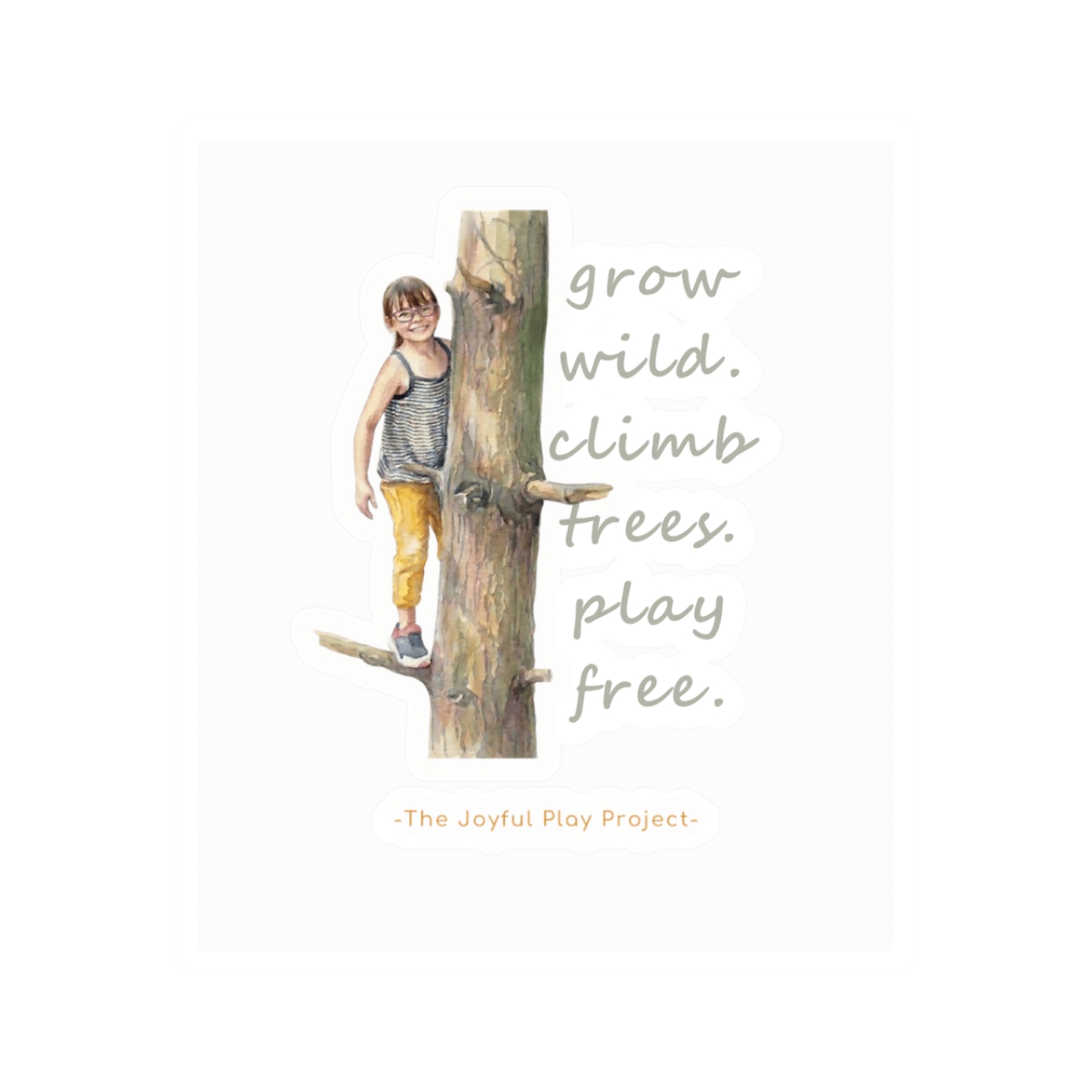 Climb Trees Sticker