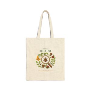 Nature Detective | Cotton Canvas Tote Bag