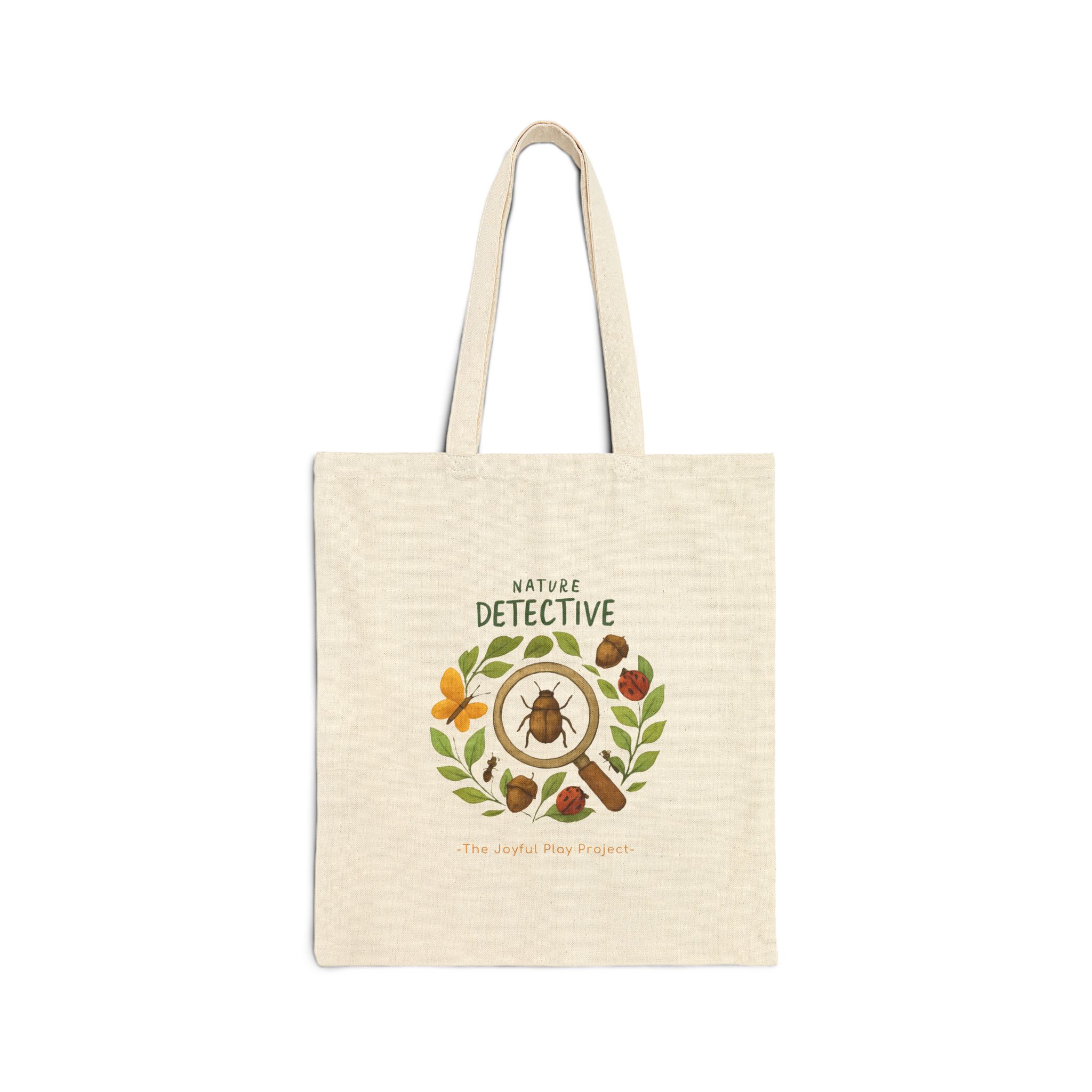Nature Detective | Cotton Canvas Tote Bag